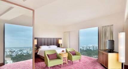 Courtyard by Marriott Hyderabad Room Type - Premium King Room Courtyard by Marriott Hyderabad Room Type - Premium King Room