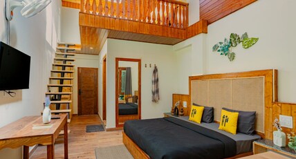 The Hosteller Kasol Room Type - Duplex Quadruple Attic x B Block