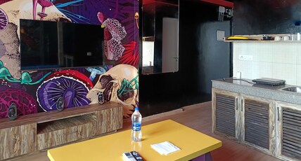 The Nest Studio Apartments | DLF MyPad Room Type - Crimson Stygian