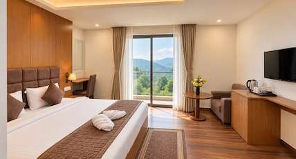 Hotel Yeasel Continental Room Type - King Room with Balcony and Mountain View Hotel Yeasel Continental Room Type - King Room with Balcony and Mountain View