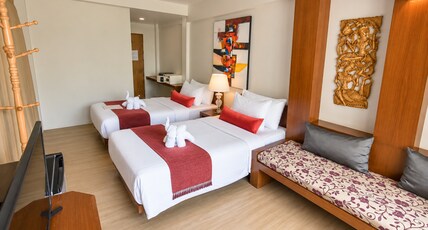 Villa Cha Cha Banglumphu Room Type - Grand Twin Room with Pool View Villa Cha Cha Banglumphu Room Type - Grand Twin Room with Pool View