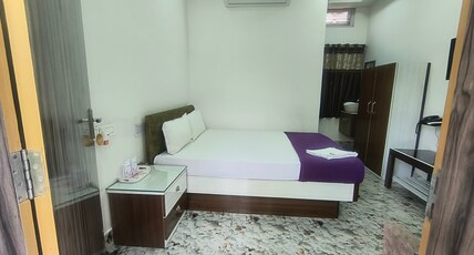 HOTEL AKASH GANGA Room Type - DOUBLE BED AC DELUXE
