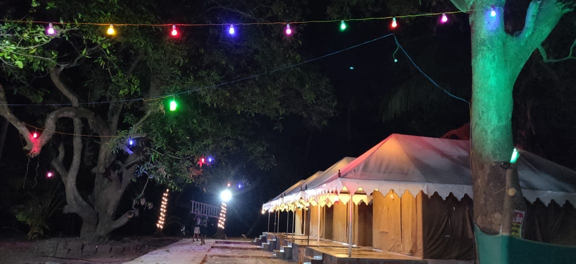The Tent Resort,Malvan-Tarkarli - Tap to explore photos