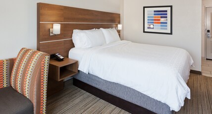 Holiday Inn Express & Suites Rome-East, an IHG Hotel Room Type - 1 King Communication Mobility Accessible Roll in Shower
