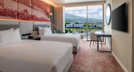 DoubleTree by Hilton Lagoa Azores Room Type - TWIN ROOM W SEA AND MTN VW