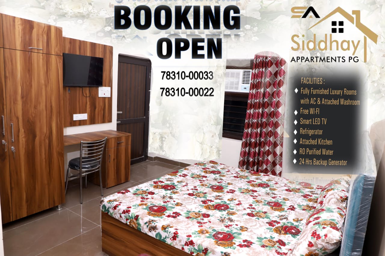 SIDDHAY APPARTMENTS PG and HOSTEL - Tap to explore photos
