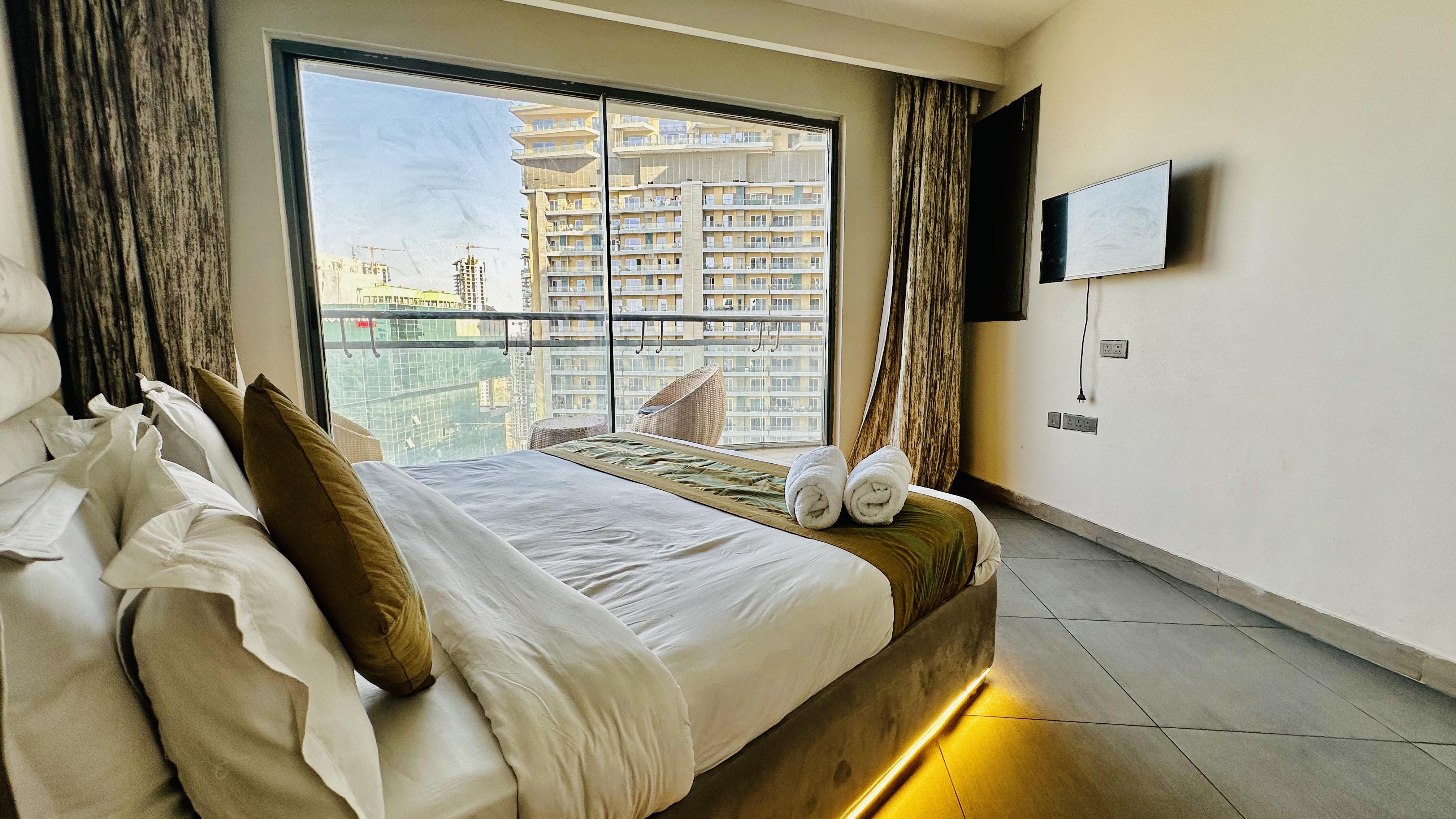 High Rise Haven 2BHK Stay at 29th Floor - Tap to explore photos