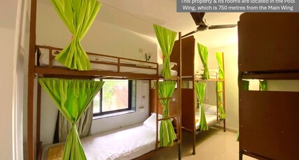 Jungle by sturmfrei Vagator - Pool Wing Room Type - 10-Bed Mixed AC Dorm with Balcony