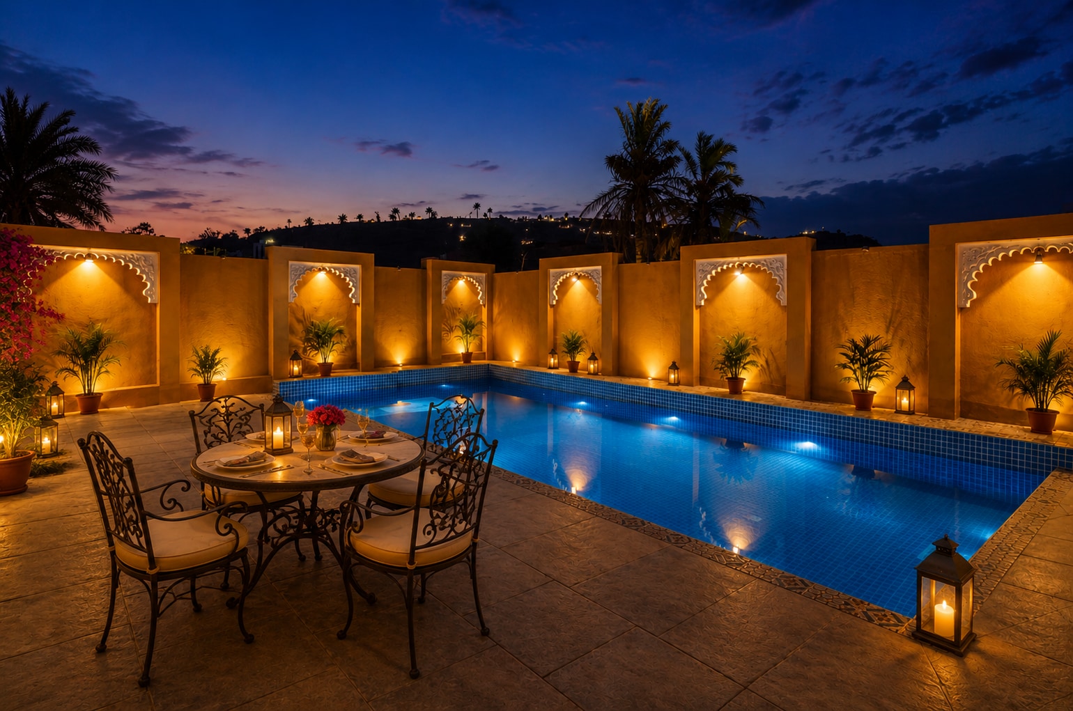 Grandiose Manor 5BHK Villa with pool in Udaipur - Tap to explore photos