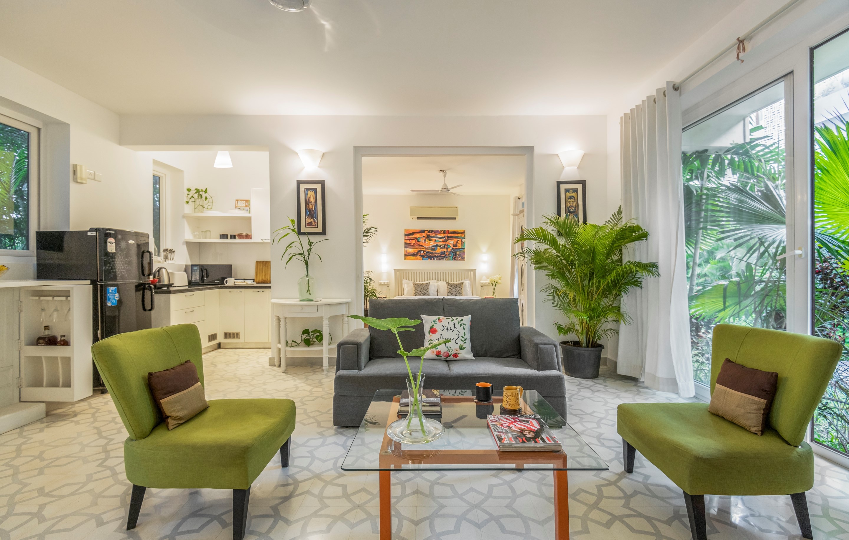 Santa Terra Studio Apartment at Reis Magos by The Blue Kite (03) - Tap to explore photos
