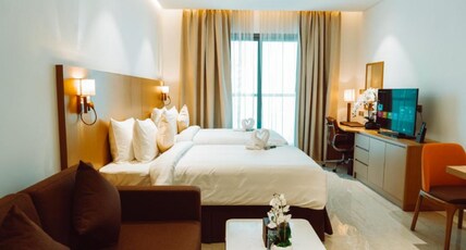 HE - Hotel Apartment Room Type - Deluxe Twin Studio Apartment