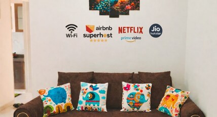A Cozy and Luxurious Apartment in Thane Room Type - A Cozy and Luxurious Apartment in Thane