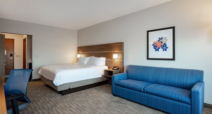 Holiday Inn Express & Suites - Beloit Room Type - 1 King Suite Communications Accessible Transfer Shower