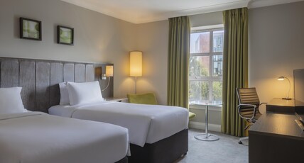 Hilton Dublin Room Type - TWIN STANDARD CANAL VIEW Hilton Dublin Room Type - TWIN STANDARD CANAL VIEW