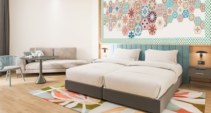 M Social Resort Penang Room Type - Stylish Terrace Family Twin and One Single M Social Resort Penang Room Type - Stylish Terrace Family Twin and One Single