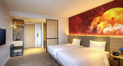 ibis Styles Bangkok Ratchada Room Type - Standard Room with 2 Single beds