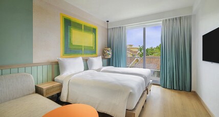 ibis Styles Goa Vagator - An Accor Brand Room Type - Premier pool view Room with Twin Bed