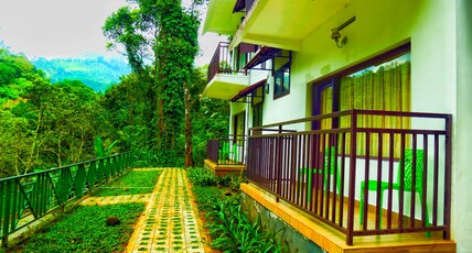 The Cascade Munnar Room Type - Premium Private Balcony Rooms with Valley View