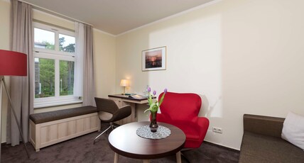 Best Western Plus Ostseehotel Waldschloesschen Room Type - 1 Double Bed, Junior Suite, Separate Building, Partly With Separate Living Room, Bathrobe And Slippe