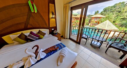 Andamanee Boutique Resort Aonang Krabi Room Type - Deluxe Room with Balcony and Pool View Andamanee Boutique Resort Aonang Krabi Room Type - Deluxe Room with Balcony and Pool View