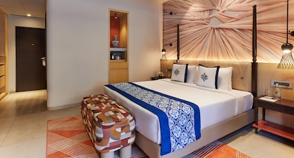 La Estoria, Goa - IHCL SeleQtions Room Type - Premium Room King Bed Garden View with Balcony- Comp Beach Shuttle , Weekend Kids Activities La Estoria, Goa - IHCL SeleQtions Room Type - Premium Room King Bed Garden View with Balcony- Comp Beach Shuttle , Weekend Kids Activities