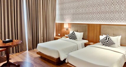 Sunday Resort & Spa Manesar by CheckIn, Gurugram Room Type - Deluxe Nature View Room with Twin Bed