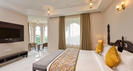 Turban Bhawani Heritage | Private Pool Suites | Resort in Kumbhalgarh. Room Type - Grand Heritage Room | Free Access to Swimming Pool.
