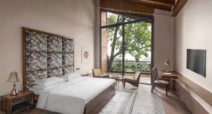 The Samai @5 mins drive from Bhimtal Lake Room Type - Premium Room with Private Balcony and Valley View The Samai @5 mins drive from Bhimtal Lake Room Type - Premium Room with Private Balcony and Valley View