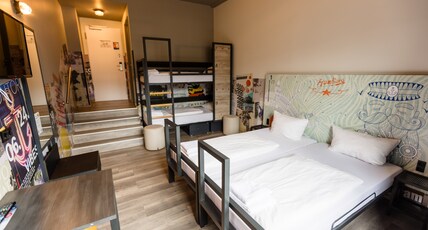 a&o Hamburg Hauptbahnhof Room Type - Quadruple Room