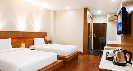 Suvarnabhumi Suite Hotel - Suvarnabhumi Airport, Bangkok Room Type - Standard Twin Room Suvarnabhumi Suite Hotel - Suvarnabhumi Airport, Bangkok Room Type - Standard Twin Room