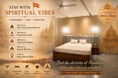 Lovkush Bhavan stay 100mtr - from Ramjanam bhumi