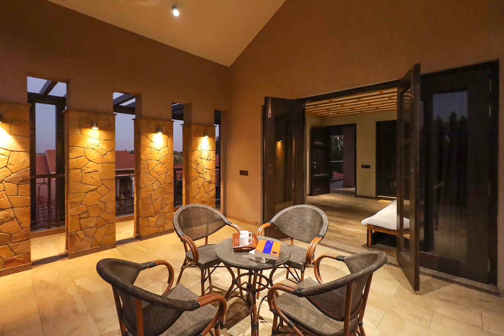 StayVista at Desert Palms with Orchards - Tap to explore photos