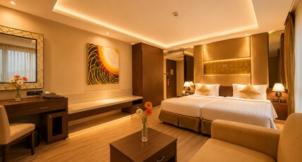Nova Gold Hotel Pattaya Room Type - Deluxe Twin with Bathtub