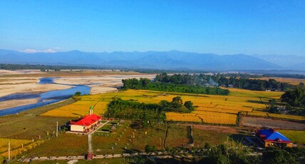 JGB Farm Stay Room Type - Jaldhaka River Room at Bamboo Banglow