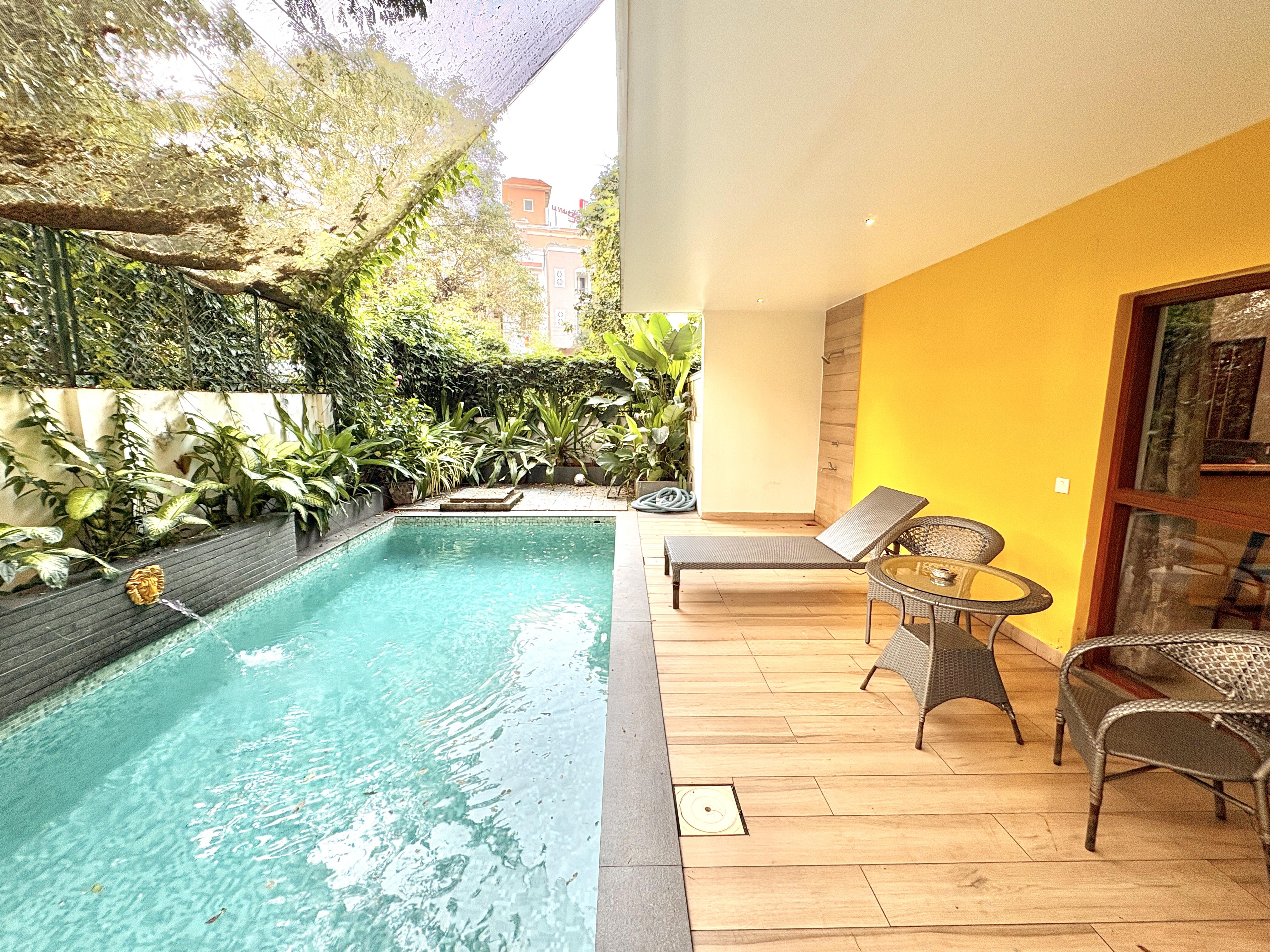 Luxury 3BHK Private Pool Villa in Arpora - Tap to explore photos