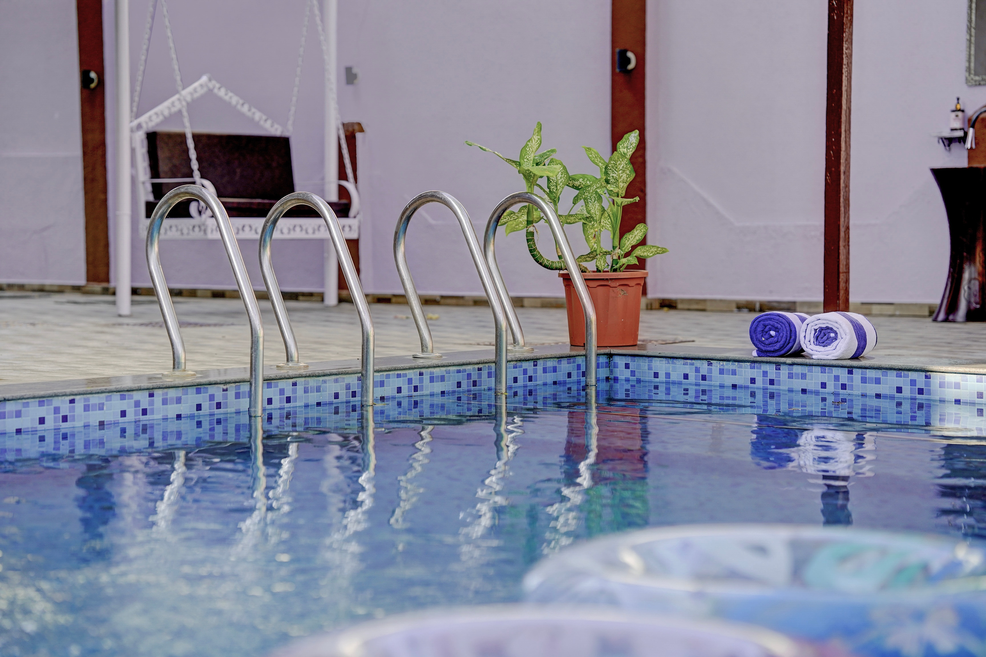 Serene 2 BHK Hideaway with a Private Pool in Lonavala - Tap to explore photos