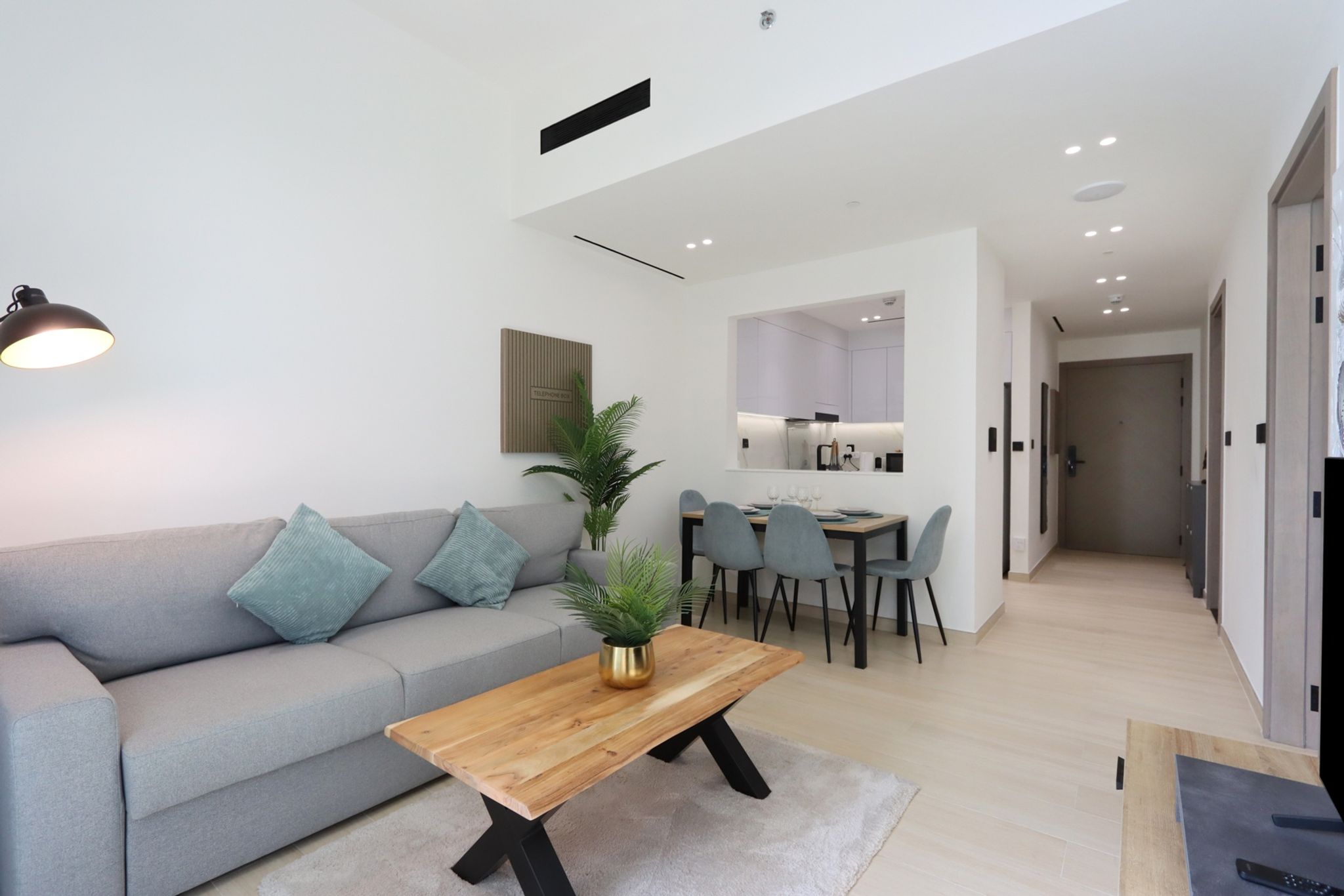ELIVAAS Curated 1BR Retreat in Binghatti Nova, JVC - Tap to explore photos