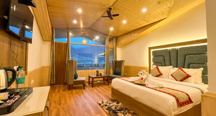 Touch Wood Inn Room Type - Premium Room with Private Balcony