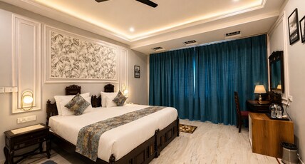 The Crescent Udaipur | Boutique Hotel Near Lake Pichola with Pool Room Type - Deluxe Twin Bed