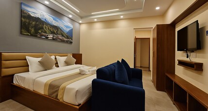 Kathmandu Royal Chamber Hotel Pvt. Ltd. Room Type - Junior Suite [10% discount in Rooftop Restaurant with Mountain and City View]