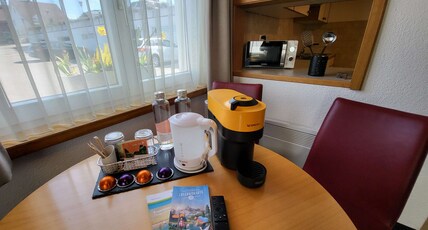 Best Western Hotel Rebstock Room Type - 1 Double Bed, Studio, Kitchenette, Flat Screen Television, Wi-Fi, Stair Access Only, Full Breakfast Best Western Hotel Rebstock Room Type - 1 Double Bed, Studio, Kitchenette, Flat Screen Television, Wi-Fi, Stair Access Only, Full Breakfast