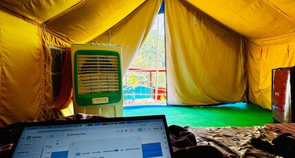 Namaste Pahadi Cafe and Camps Room Type - Bedroom 2