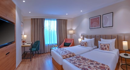 Royale Sarovar Portico Agra Room Type - Deluxe Room - 2 Single Beds Royale Sarovar Portico Agra Room Type - Deluxe Room - 2 Single Beds