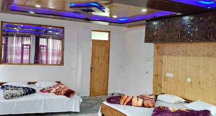 SNOW INN Guest House Room Type - Hall( Family/Friends) 4 double Bedded Room SNOW INN Guest House Room Type - Hall( Family/Friends) 4 double Bedded Room