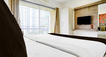 Collection O Jupiter Hospital Thane West Formerly Athithi Stays Room Type - Deluxe