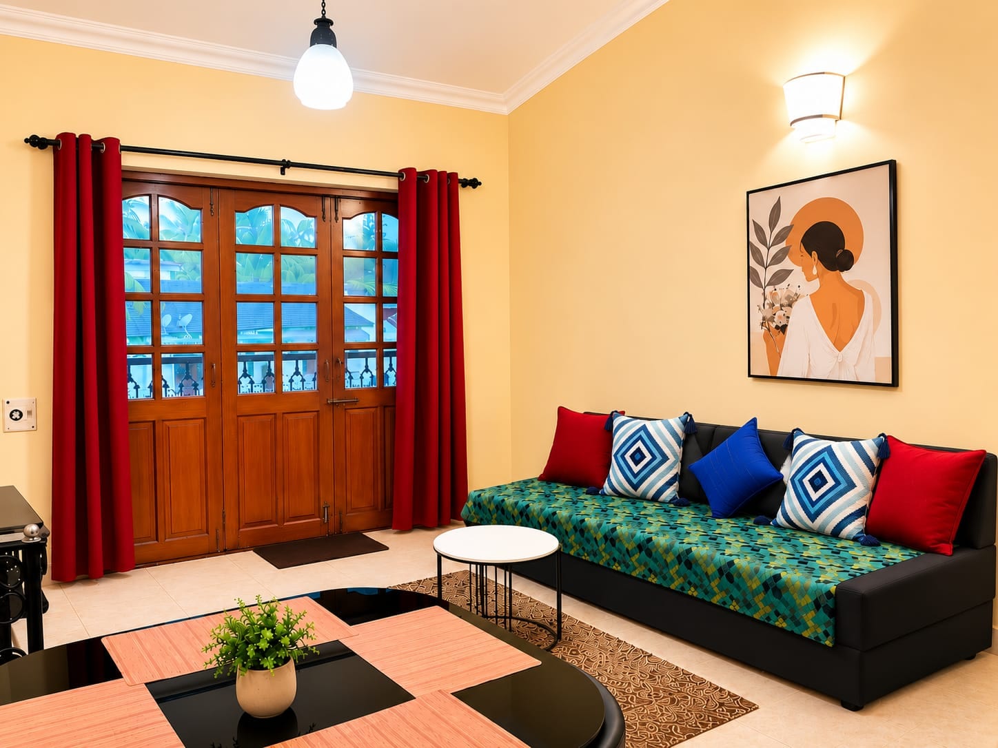 Harmony retreat homestay 2 BHK apartment calangute - Tap to explore photos
