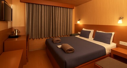 Hotel Khems Room Type - Economy Room (Rear Side - Non View) - For 2 people - No Vehicle Parking Included Hotel Khems Room Type - Economy Room (Rear Side - Non View) - For 2 people - No Vehicle Parking Included
