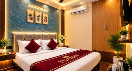 Hotel Twamev Laxmi Nagar Room Type - Deluxe Hotel Twamev Laxmi Nagar Room Type - Deluxe
