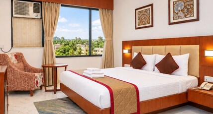The Altruist Navi Mumbai Hotel Room Type - Deluxe Double Room The Altruist Navi Mumbai Hotel Room Type - Deluxe Double Room