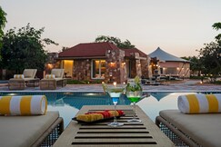 Wild forest resort Gir National Park